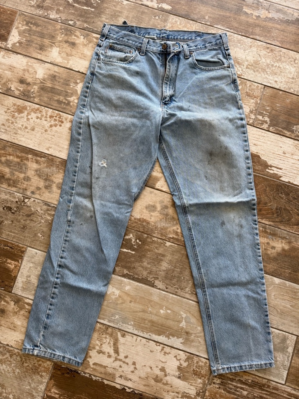 Carhartt Distressed Jeans.